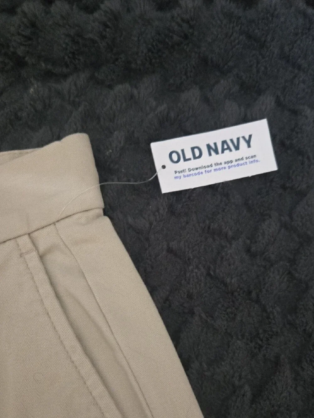 Men's Beige Chino Pants - Classic Baggy Fit